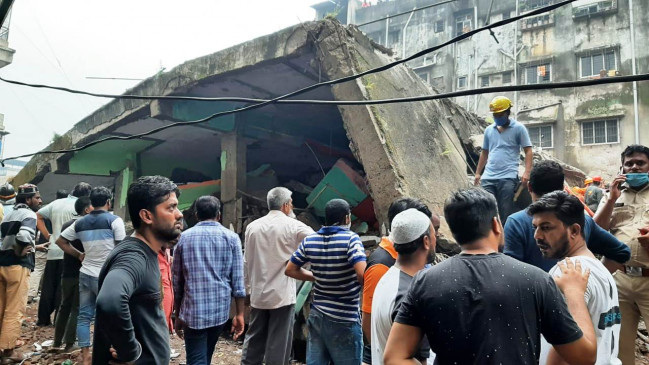 महाराष्ट्र: भिवंडी में तीन मंजिला इमारत ढही, 10 लोगों की मौत, रेस्क्यू ऑपरेशन जारी, पीएम और राष्ट्रपति ने जताया दुख महाराष्ट्र: भिवंडी में तीन मंजिला इमारत ढही, 10 लोगों की मौत, रेस्क्यू ऑपरेशन जारी, पीएम और राष्ट्रपति ने जताया दुख