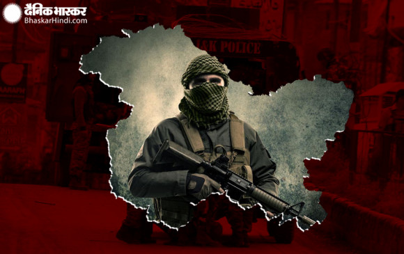 Jammu Kashmir terrorist Killed by security forces in encounter in Budgam जम्मू-कश्मीर: बडगाम में मुठभेड़, सुरक्षाबलों ने एक आतंकवादी को किया ढेर, ऑपरेशन जारी