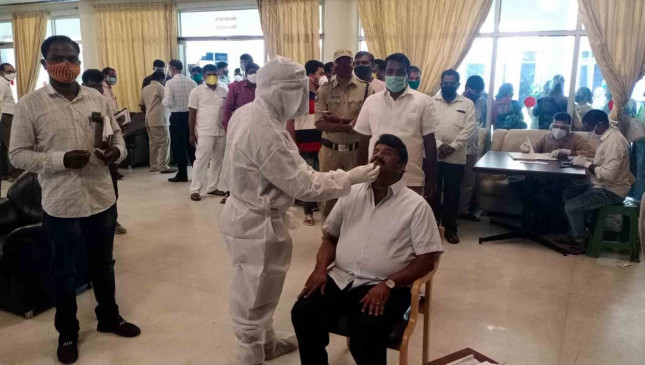 Kovid-19 cases continue to increase in Telangana