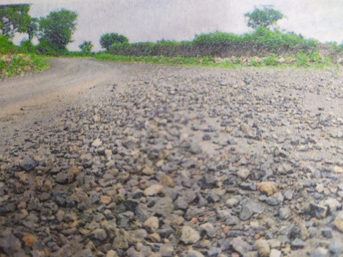 New Bhedaghat road got entangled in 200 meters limit, demarcation will be done after rain