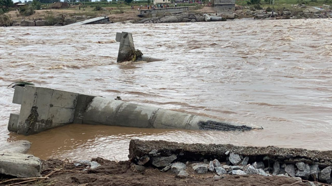 PWD investigates bridge flowing in flood, flaws ignored