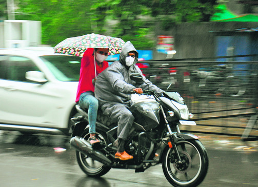 Rainfall in Nagpur, mercury dropped by 2 degrees Celsius