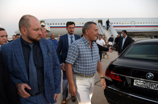 Russian delegation in Damascus for talks
