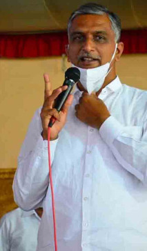 Telangana minister Harish Rao Corona infected