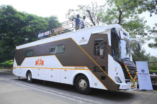 Tourists no longer need to book hotels, all facilities will be available in Moto Home Camper Van