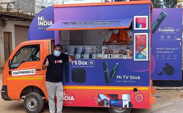 Xiaomis India on Wheels started its retail journey in India