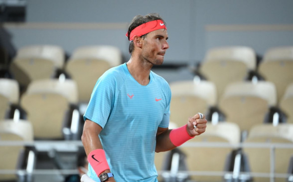 French Open 2020: राफेल नडाल ने चौथे राउंड में किया प्रवेश, स्टेफानो को तीसरे राउंड में हराया