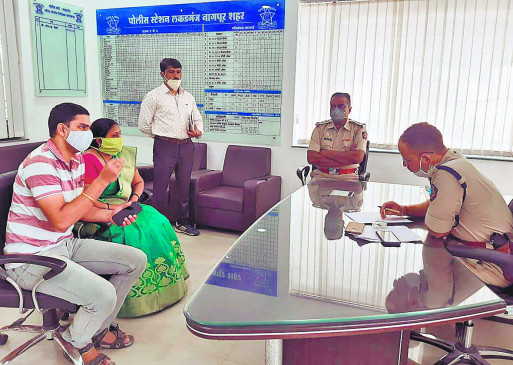 Initiative of Police Department, Deputy Commissioners sit in the police station and listen to the complaints of the victims