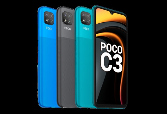 Poco launched its budget smartphone C3 in India