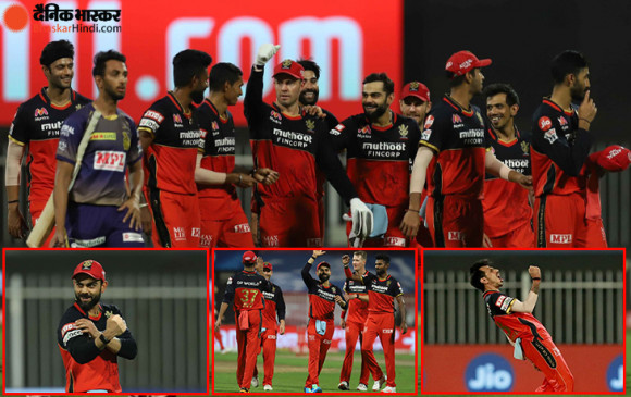 RCB vs KKR, IPL 2020: रॉयल चैलेंजर्स बैंगलोर ने कोलकाता को 82 रन से हराया, डिविलियर्स ने खेली शानदार 73 रन की पारी