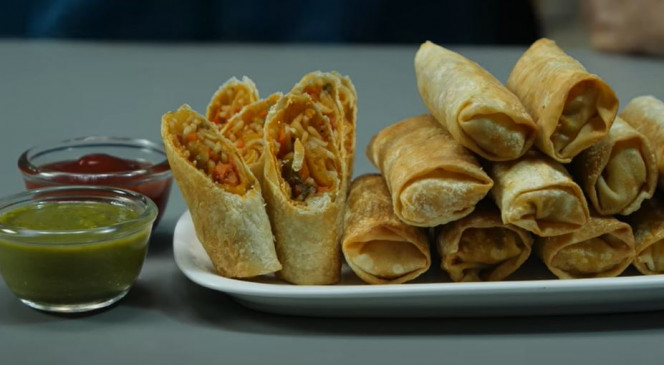 Roll: झटपट बनाएं बेक्ड नूडल्स स्प्रिंग रोल्स, जानें आसान रेसिपी
