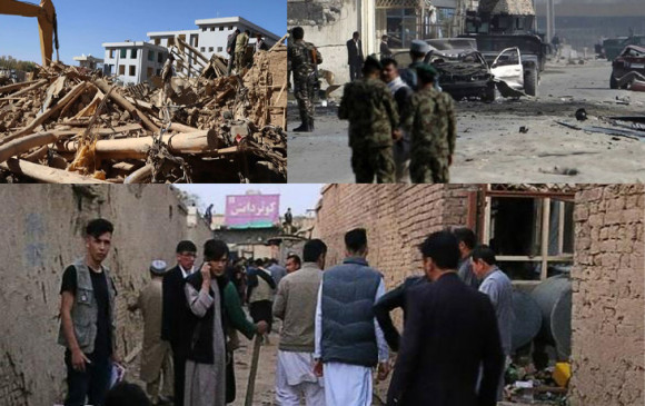 अफगानिस्तान में आत्मघाती हमला: पश्चिमी काबुल के कोचिंग सेंटर की ओर विस्फोटक लेकर बढ़ रहे हमलावरों को गार्डों ने रोका, विस्फोट में 18 लोगों की मौत, 57 घायल