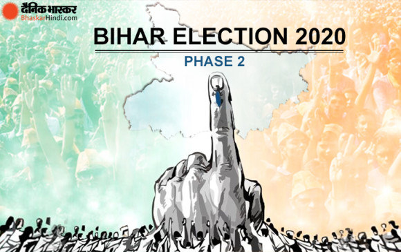 Bihar Election 2020: दूसरे चरण में पटना सहित 17 जिलों की 94 विधानसभा सीटों पर आज सुबह 7 बजे से होगा मतदान, NDA की साख दांव पर