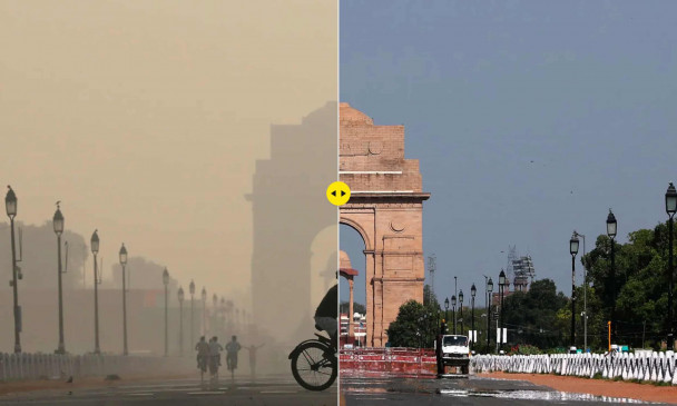 Air pollution: दिल्ली के लोगों को प्रदूषण से मिली थोड़ी राहत, AQI लेवल में सुधार