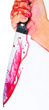 Knife stabbed after speaking, Kya re not visible kya