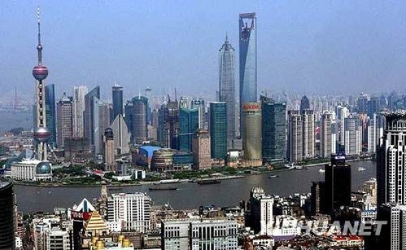 Shanghais total economic volume ranked sixth in the world