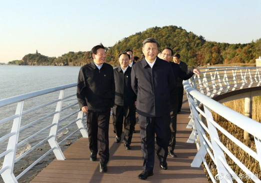 Xi Chinfing visits Chiangsu Province Xi Chinfing visits Chiangsu Province