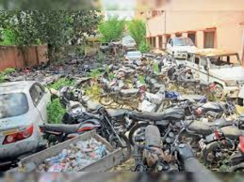 2500 unclaimed vehicles are lying in police stations of Nagpur