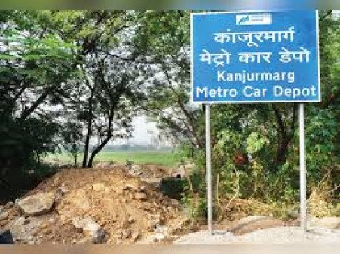 Ban on construction work on land on Kanjur road, demand of central government in high court