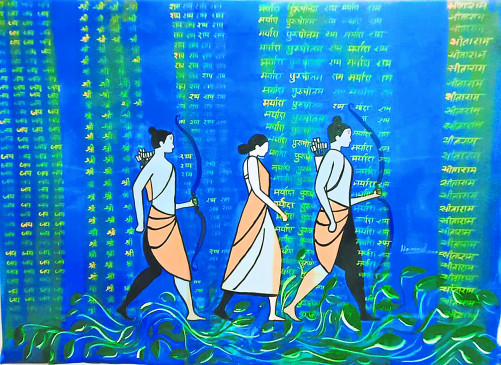 Illustration of Prabhu Shrirams life through photographs