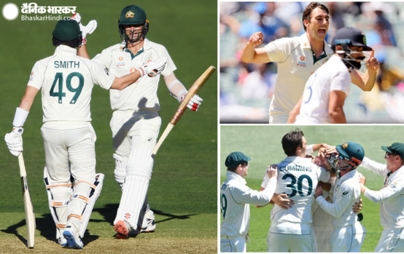 IND vs AUS: 36 रन पर ढेर होने वाली टीम इंडिया की करारी हार, आस्ट्रेलिया ने पहला टेस्ट 8 विकेट से जीता IND vs AUS: 36 रन पर ढेर होने वाली टीम इंडिया की करारी हार, आस्ट्रेलिया ने पहला टेस्ट 8 विकेट से जीता