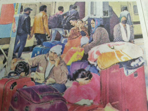 Infection - severe winter increases the problems of passengers, railway said - use disposable