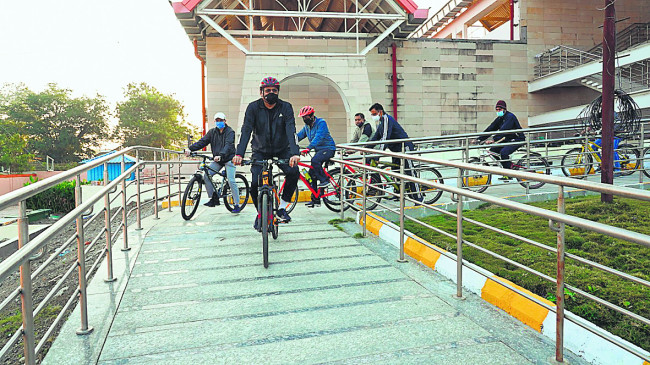 Separate lane needed for cycling in Nagpur