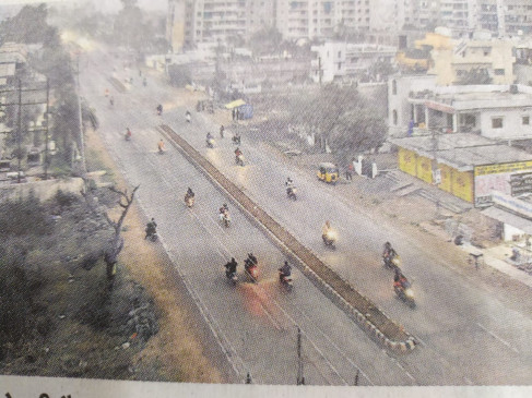 The effect of cold wave on mild rise in day temperature continues