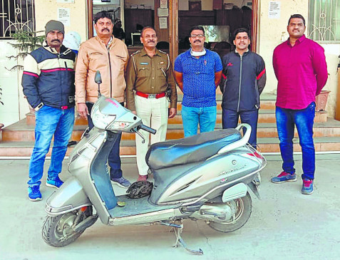 Two accused arrested for stealing vehicles for drinking