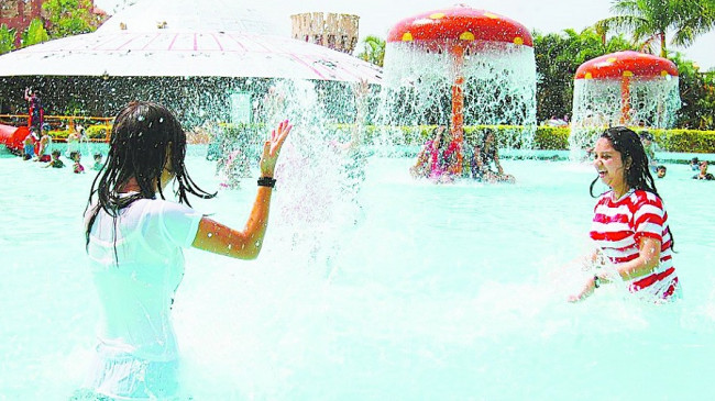 Water grant - permission granted to open amusement parks, government issued circular