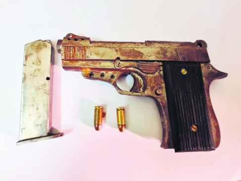 Mauser and two live cartridges found in the house of the killer of the casino operator
