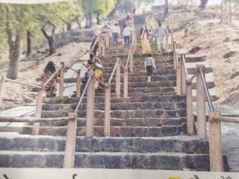 64 yoga will not have to be done now - ramp will be made in Chausath Yogini, lift will be started