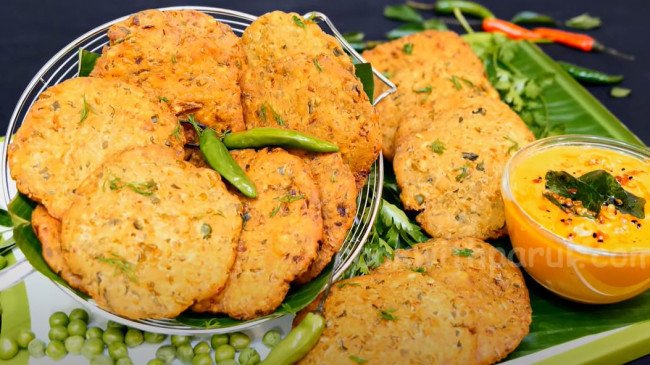 Breakfast: नाश्ता में बनाएं स्वादिष्ट मटर बड़ा, आसान है रेसिपी