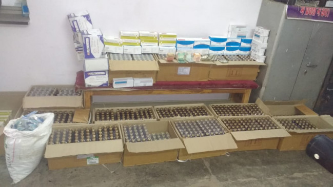Rapper was changing illegal smuggling of country liquor, accused arrested