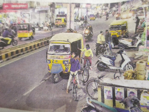 The road should be 80 feet or 40, both occupy 40 to 50 percent, how can the men get out of them easily?