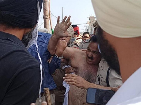 पंजाब: किसानों ने BJP विधायक को पुलिस घेरे से खींचा, फिर दौड़ा-दौड़ाकर पीटा, कपड़े भी फाड़े, 300 लोगों पर केस दर्ज