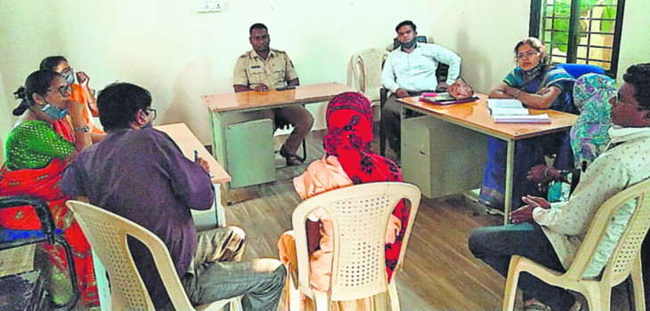 The groom was 19, the bride was 17, the child protection department team reached and stopped the marriage