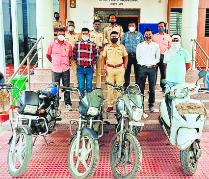 4 vehicles seized from vehicle thief, accused from Madhya Pradesh