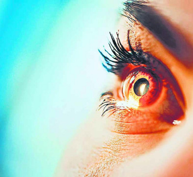 Coronas eyes also caught, infection spreading to the brain
