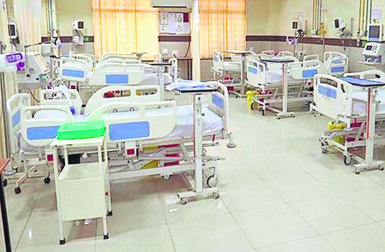 200-bed Kovid Center in the administrative building of the university to deal with the third wave