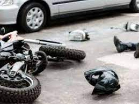 A police constable going on duty was crushed to death by a car
