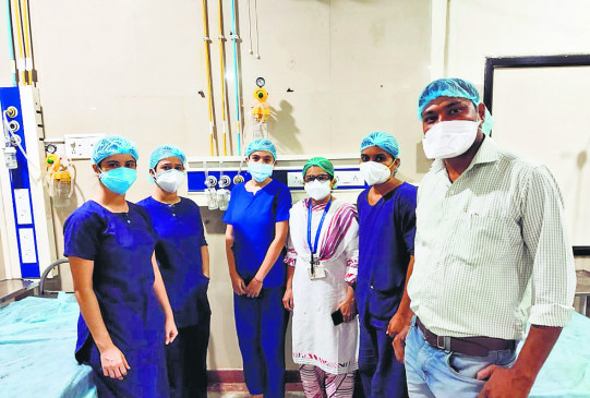 Stopped the wastage of oxygen, ran a small campaign so that the breath continued