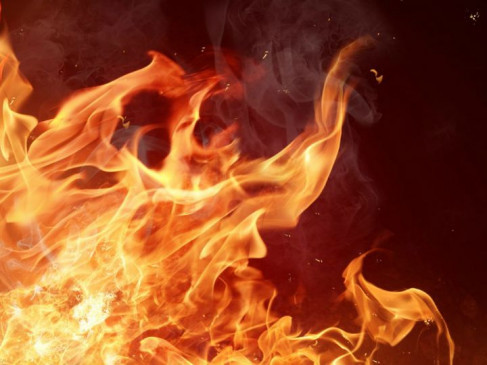 There is also a fire in Sawan, 4 saw machines destroyed