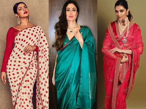 क्या त्यौहारों में आपको साड़ियां पहनना पसंद है? तो देखिए, कुछ मशहूर डिजाइनर साड़ियों का कलेक्शन