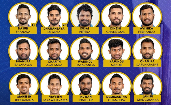 Dasun Shanaka to lead 15-man Sri Lanka squad for T20 World Cup 2021