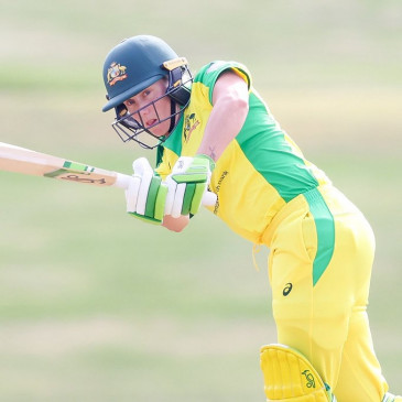 Australian opener Rachael Haynes injured her elbow during the nets