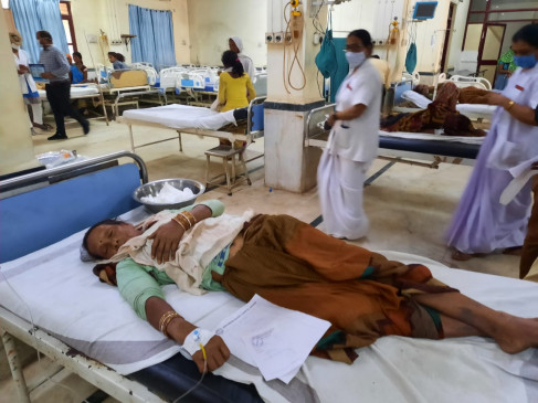  43 महिला श्रमिक घायल,5 की हालत नाजुक 