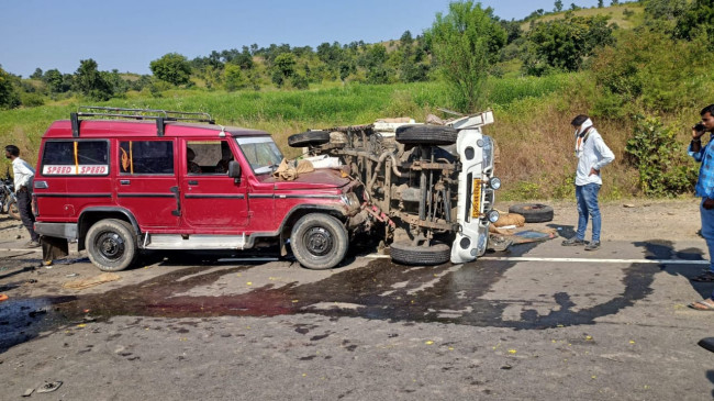 5 killed in a painful road accident, were going to Pandharpur for darshan