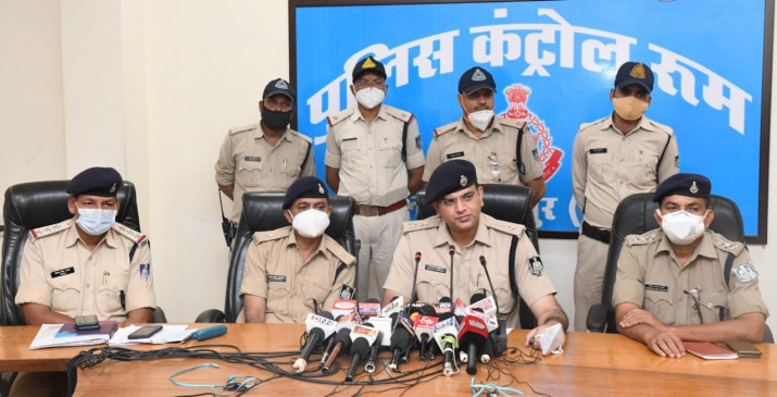 रांझी में हुई अंधी हत्या का 24 घंटे के अंदर खुलासा , तीनों आरोपी गिरफ्तार 