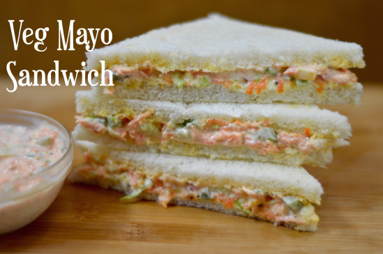 बच्चों के लिए घर पर बनाएं, वेज Mayo Sandwich, यहां देखिए, आसान विधि 